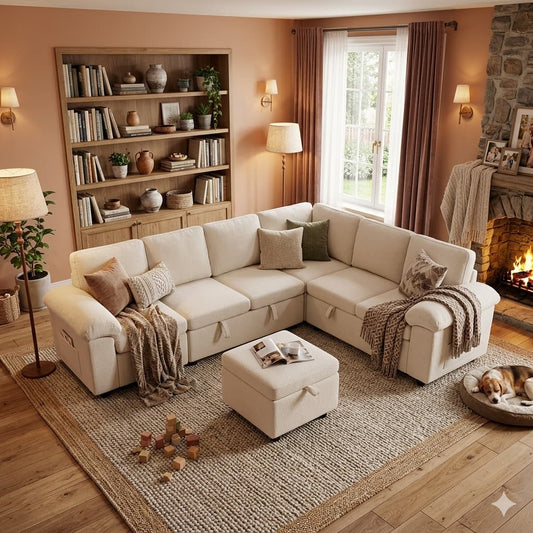 How Modular Sofas Help Organize Large Spaces