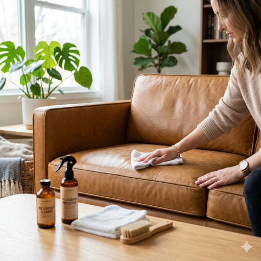 How to Clean and Maintain Your PU Leather Sofa
