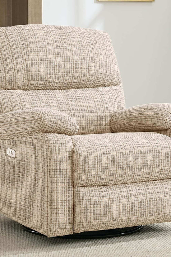 Power Swivel Rocker Recliner Rocking Chair with USB Port Infinite Position