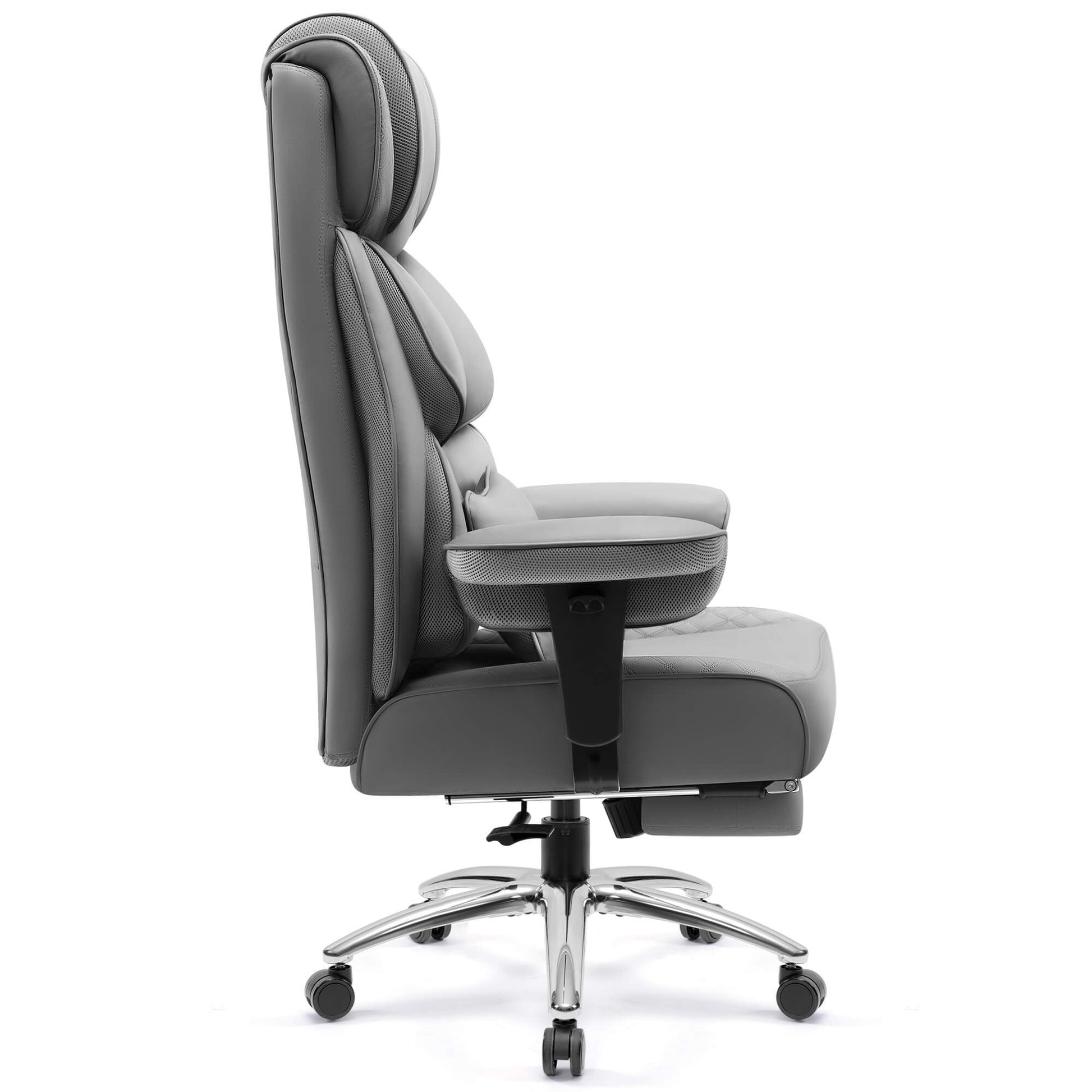 Widened Big and Tall Leather Executive Back Support Office Chair 309