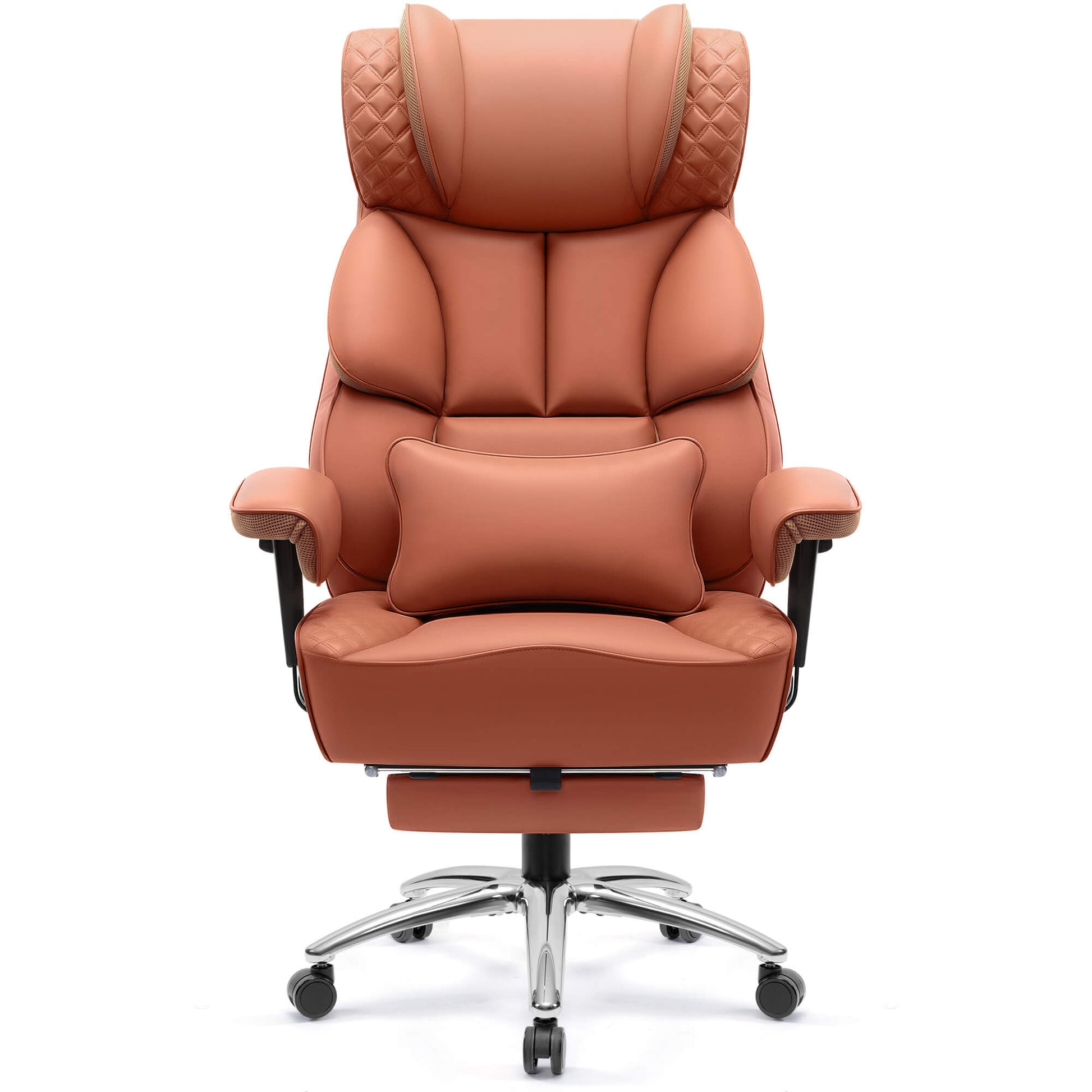 Widened Big and Tall Leather Executive Back Support Office Chair 309