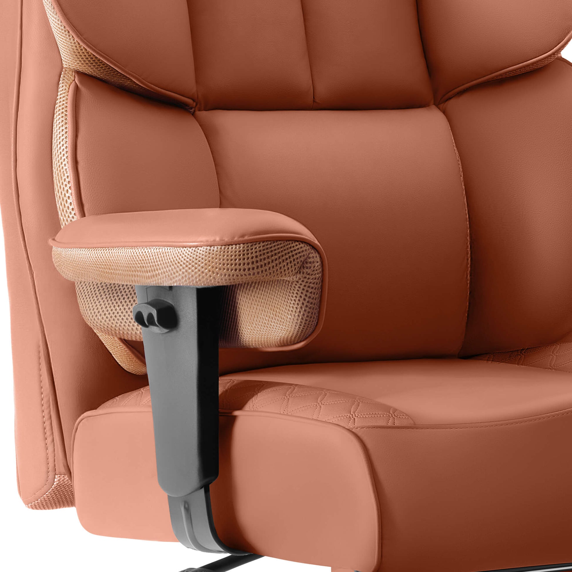 Widened Big and Tall Leather Executive Back Support Office Chair 309