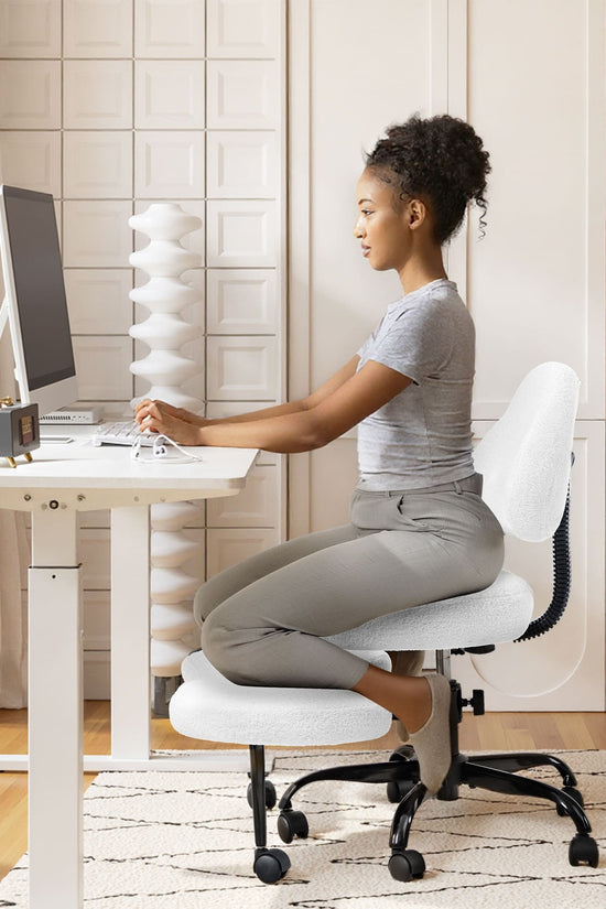 Ergonomischer Mesh Active Drehstuhl mit hoher Rückenlehne und verstellbarer Lordosenstütze 988 