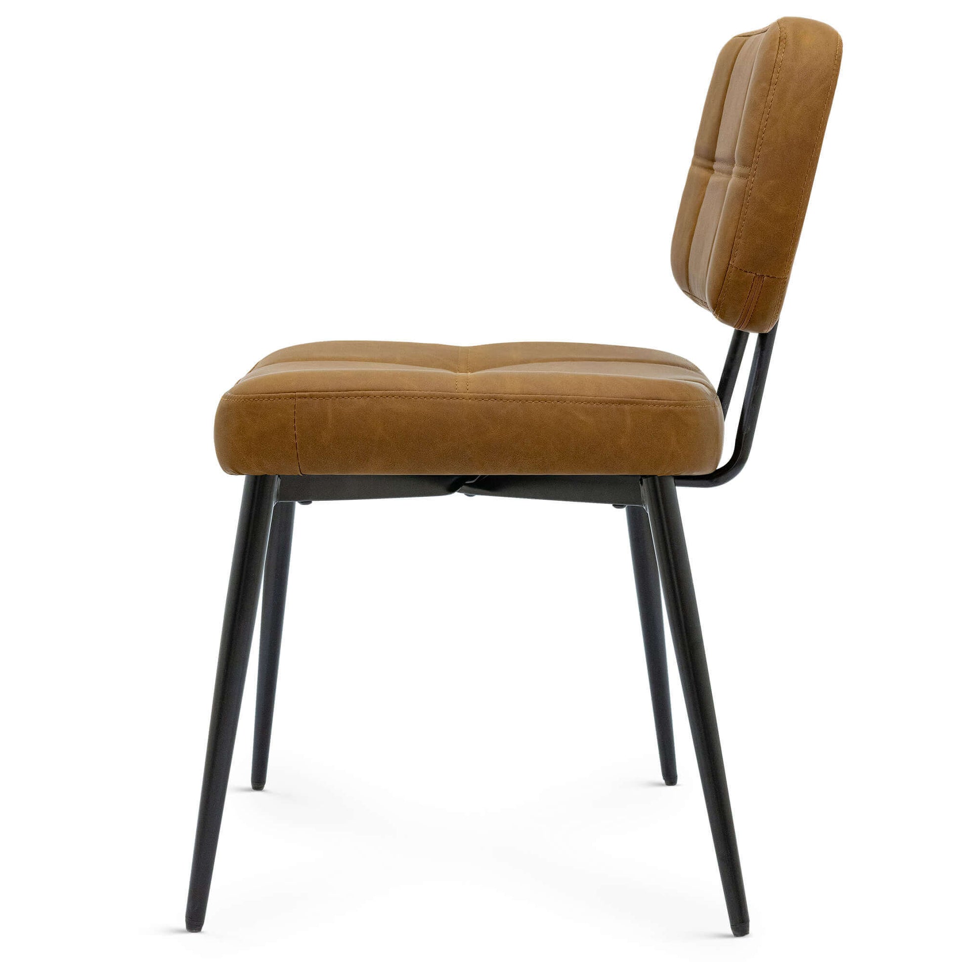 Upholstered Side Dining Chairs Set of 2