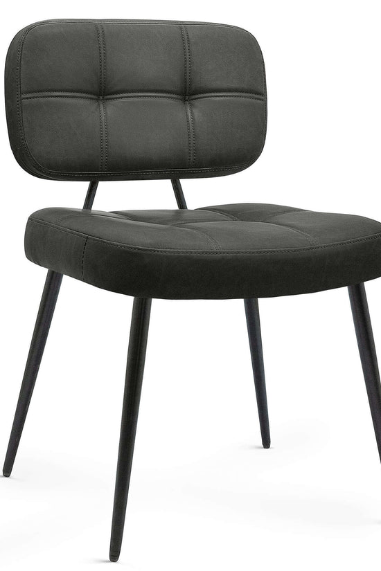 Upholstered Side Dining Chairs Set of 2