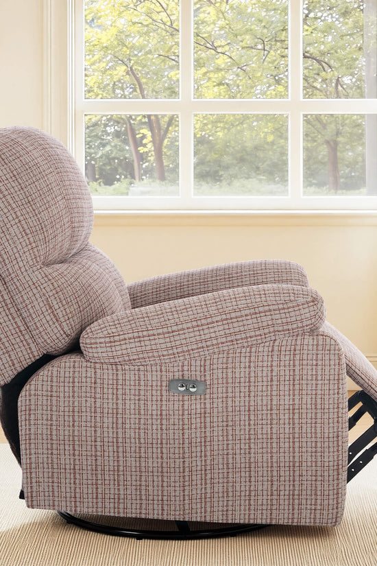 Power Swivel Rocker Recliner Rocking Chair with USB Port Infinite Position