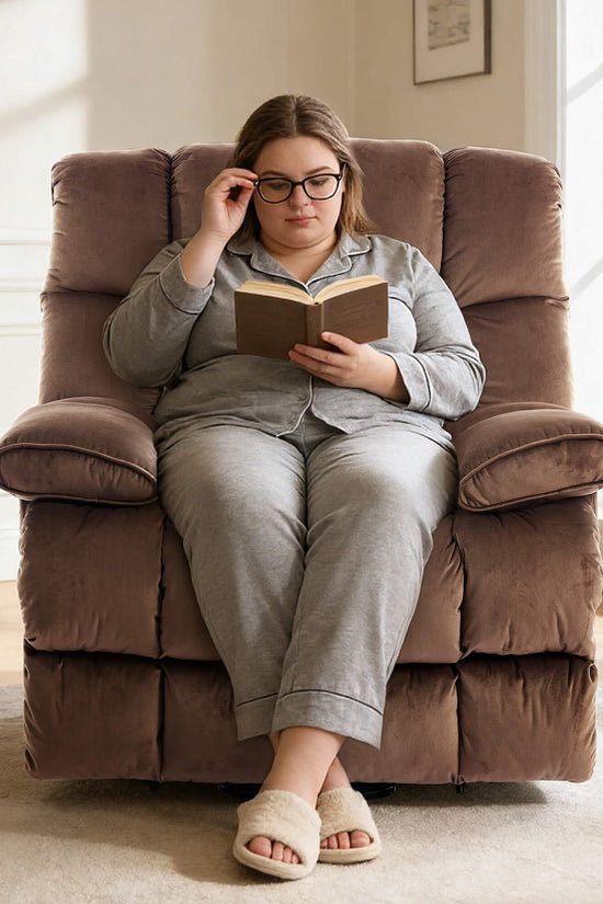 Infinite Position Power Lift Recliner Chair with Massage and Heating for Elderly