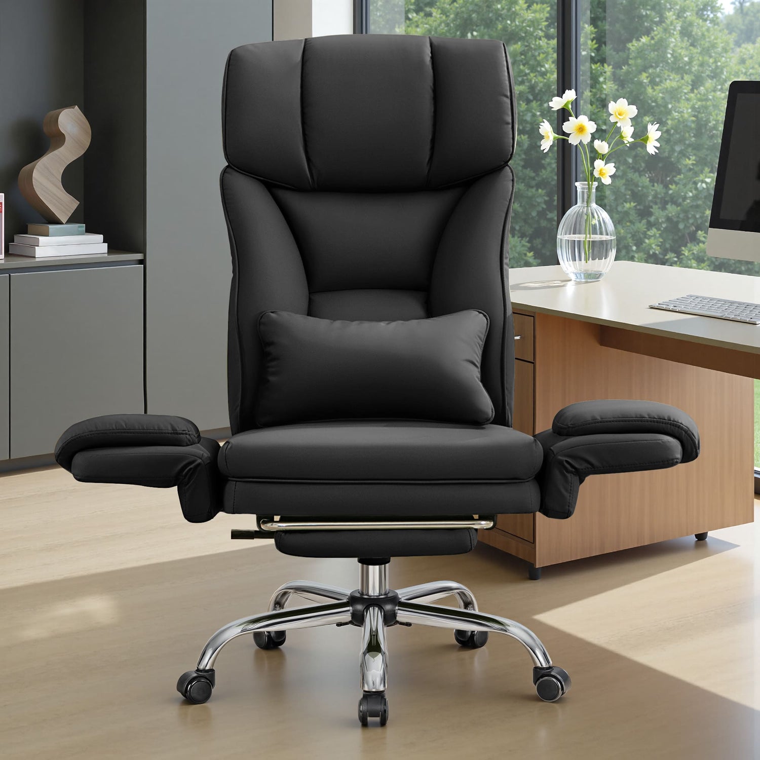 Big and Tall Executive Office Chair with Ergonomic Lumbar Support 6088
