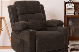 Zero Gravity Infinite Position Power Lift Recliner Chair W/ Massage and Heating