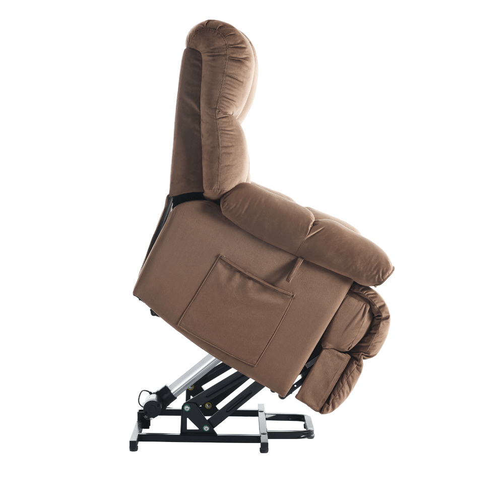 Infinite Position Power Lift Recliner Chair with Massage and Heating for Elderly