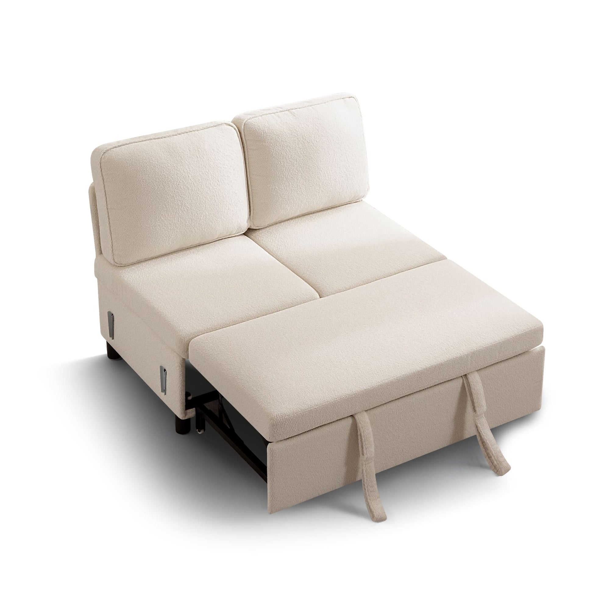 7-Seater Modular Sectional Sofa Couch with Pull-Out Sleeper and Storage