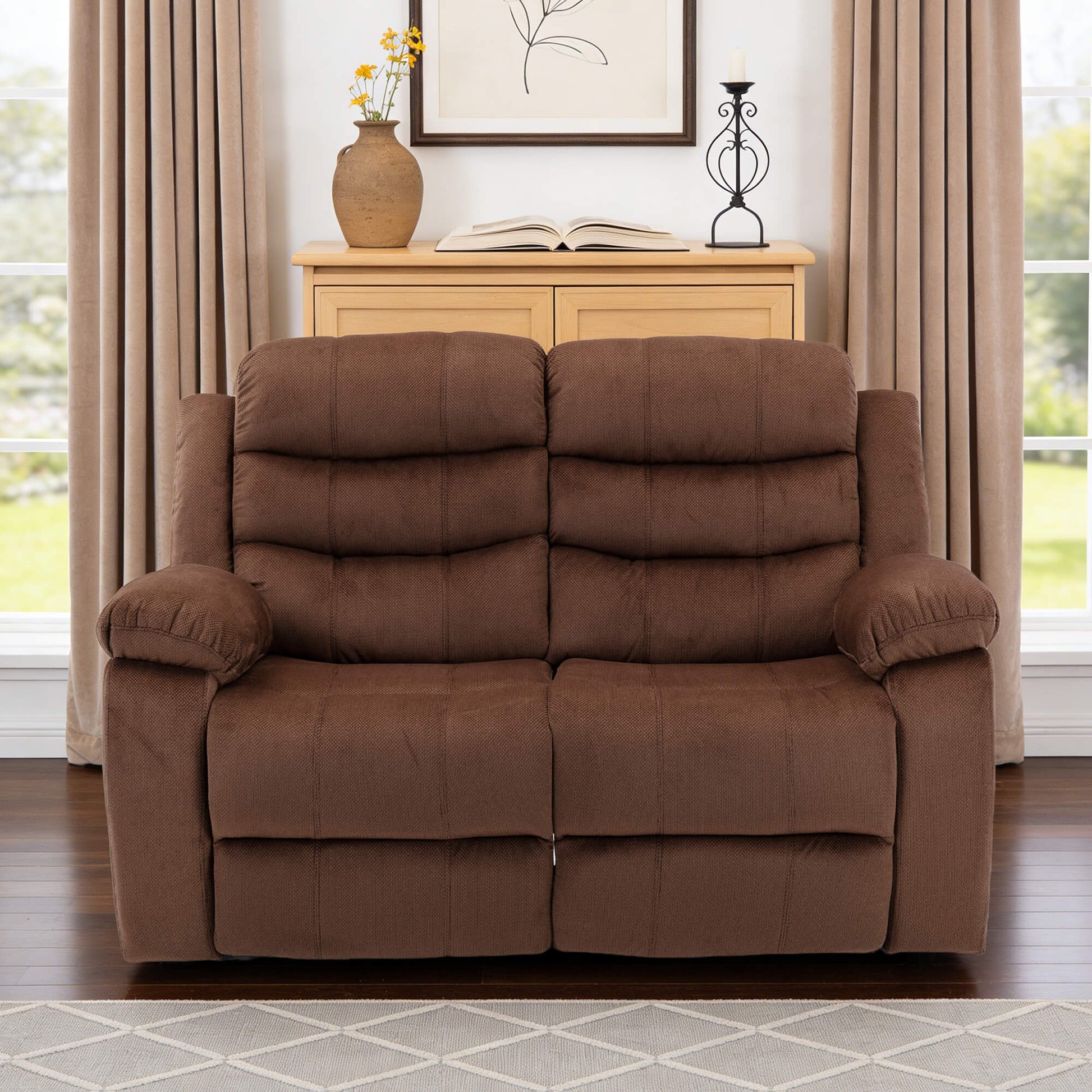 Power Reclining Loveseat with USB Port