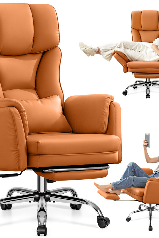 Big and Tall Executive Office Chair with Ergonomic Lumbar Support 6088
