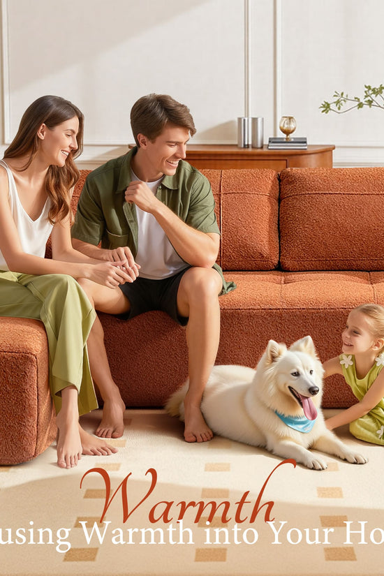 Modular Oversized U-Shaped Deep Seating Sectional Sofa