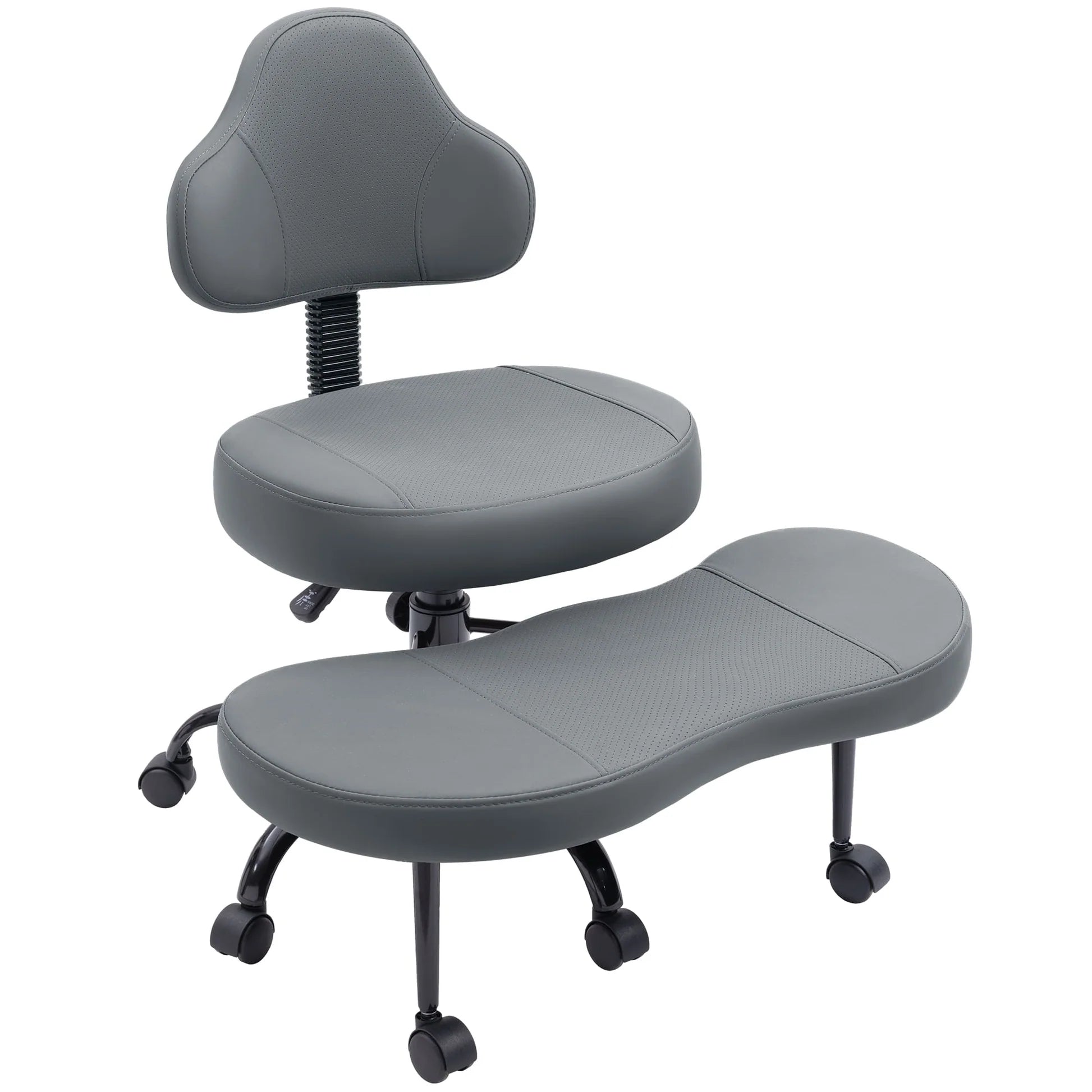 Ergonomischer Mesh Active Drehstuhl mit hoher Rückenlehne und verstellbarer Lordosenstütze 988 