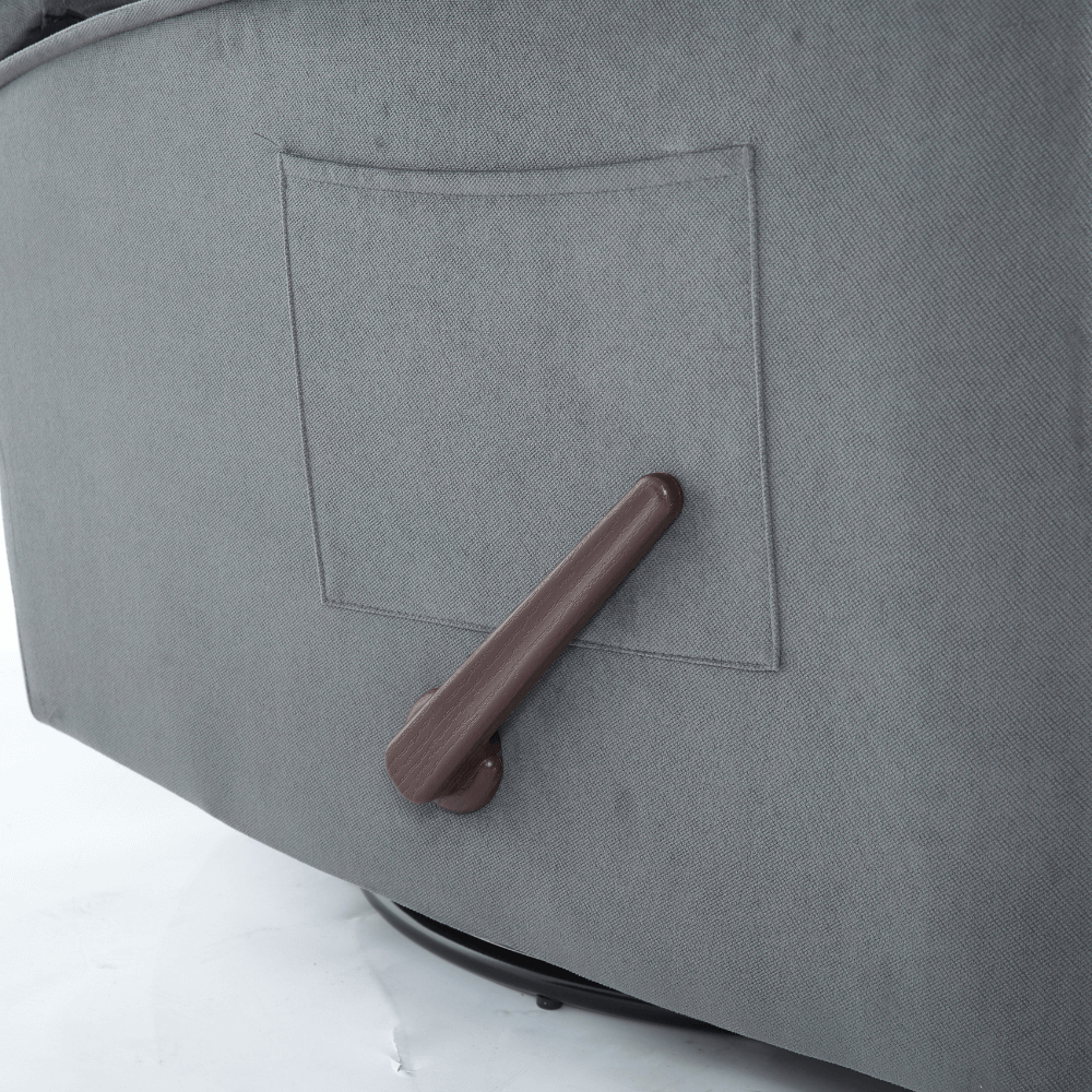 Manual Swivel Rocker Recliner Chair Glider Rocking Chair for Nursery