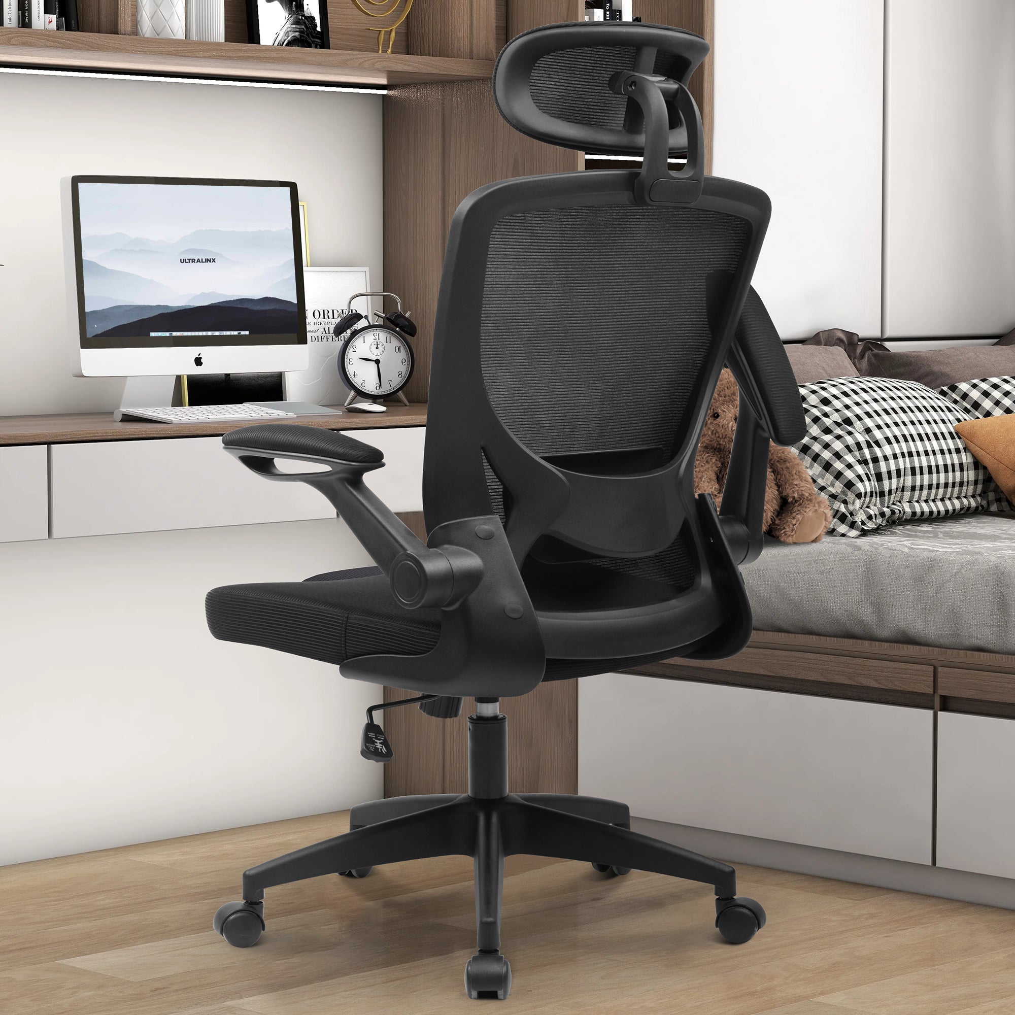 Ergonomic Breathable Mesh with Lumbar Support Computer Office Chair Ho –  primyoffice