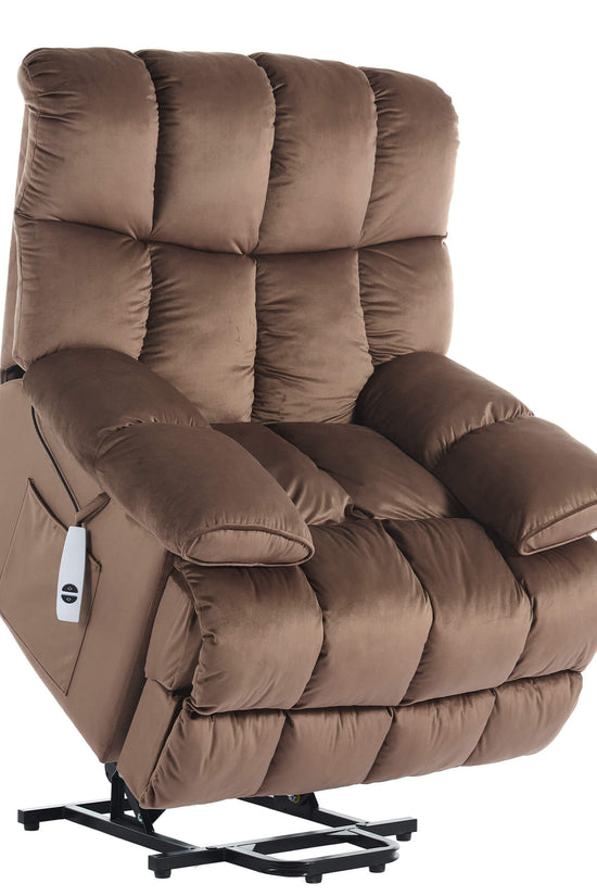 Infinite Position Power Lift Recliner Chair with Massage and Heating for Elderly