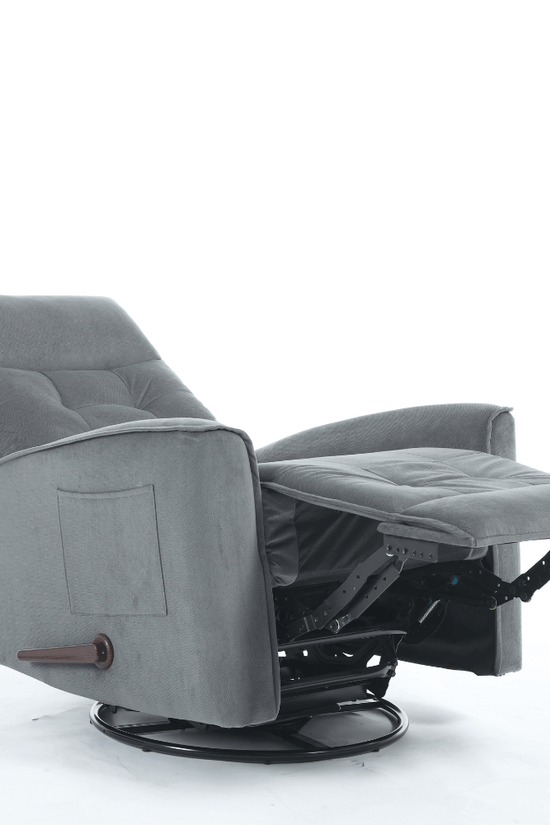 Manual Swivel Rocker Recliner Chair Glider Rocking Chair for Nursery