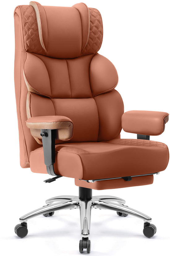 Big and Tall Leather Executive Back Support Office Chair