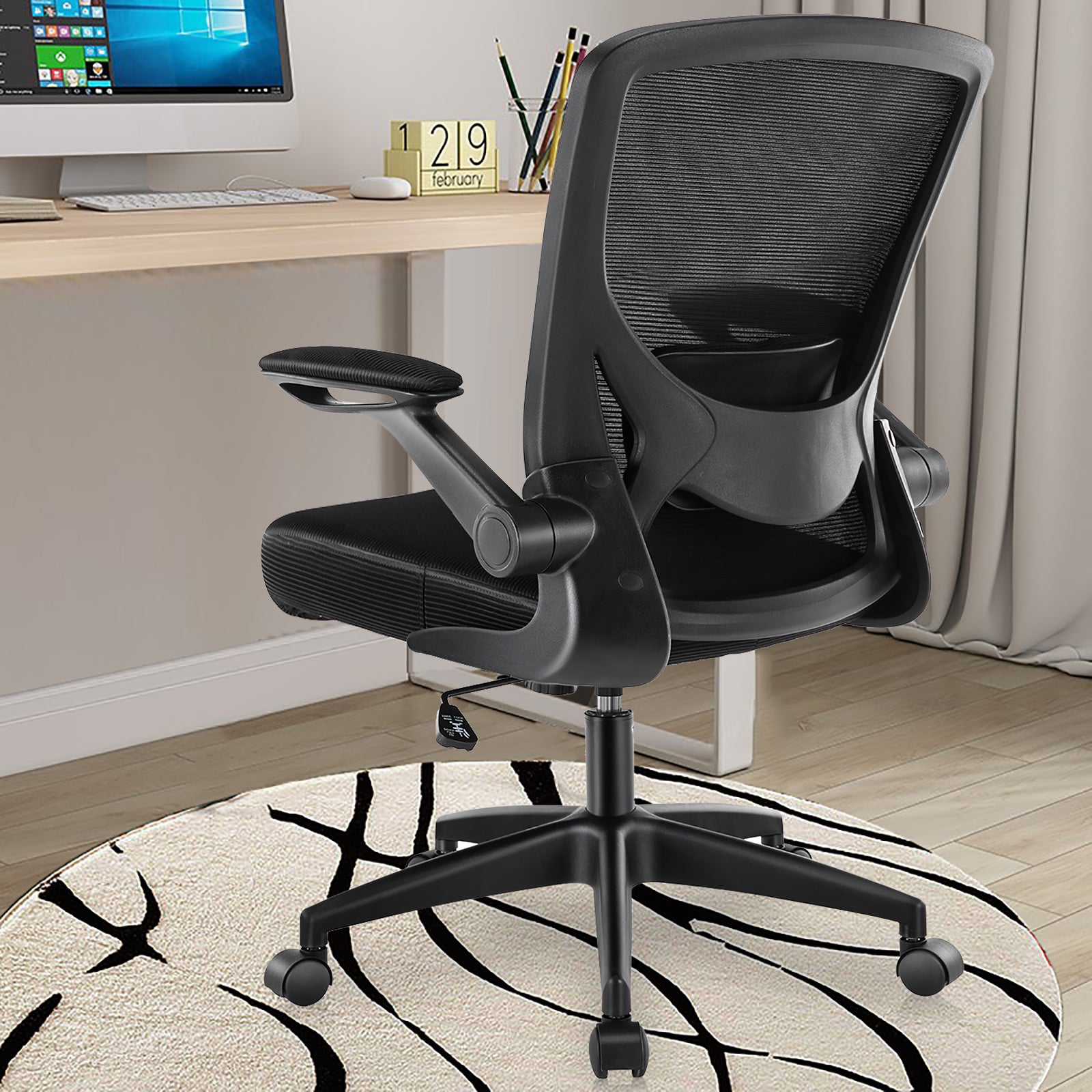 Ergonomic Breathable Mesh with Lumbar Support Computer Office Chair Ho –  primyoffice