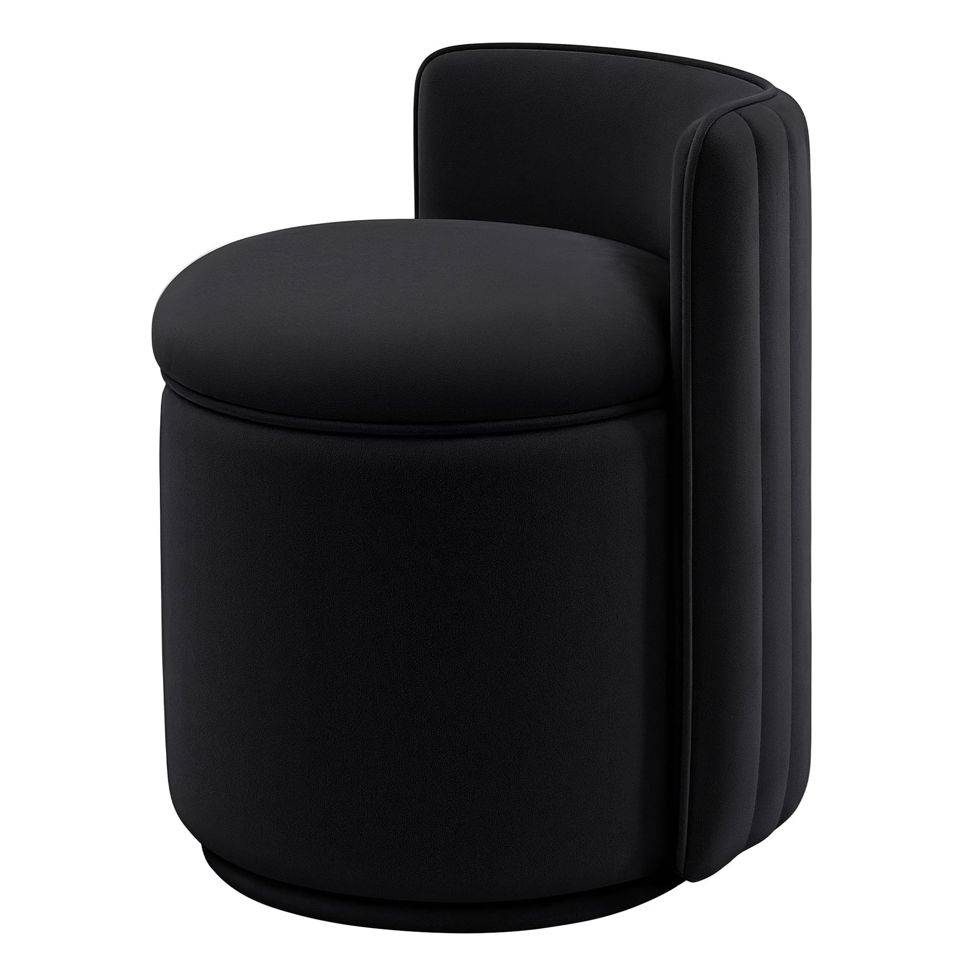 Velvet Vanity Chair With Storage