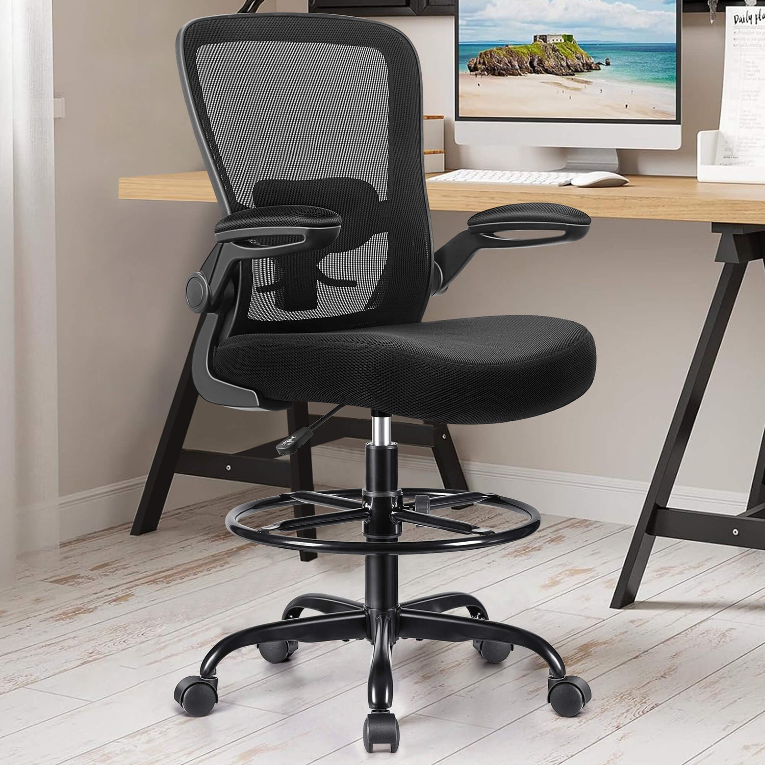 Ergonomic Drafting Chair 918W-Z