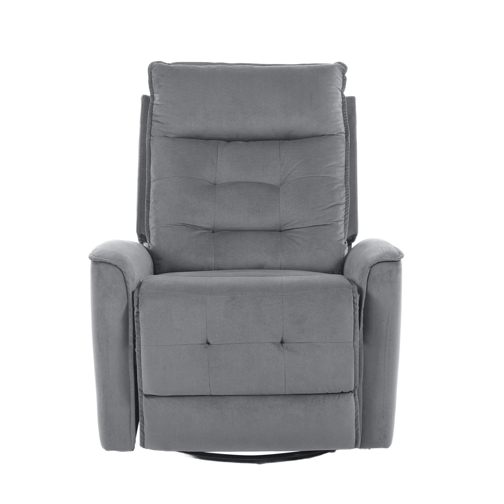 Manual Swivel Rocker Recliner Chair Glider Rocking Chair for Nursery