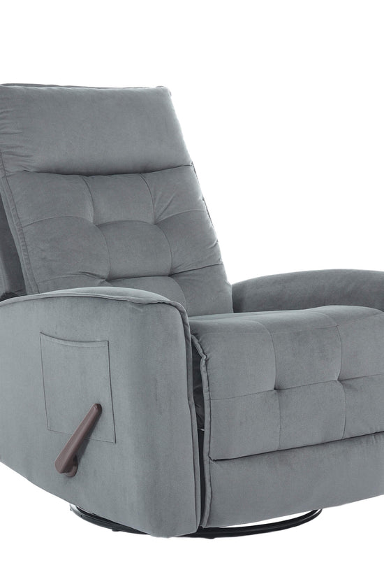 Manual Swivel Rocker Recliner Chair Glider Rocking Chair for Nursery