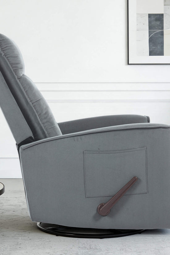 Manual Swivel Rocker Recliner Chair Glider Rocking Chair for Nursery