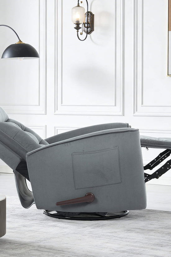 Manual Swivel Rocker Recliner Chair Glider Rocking Chair for Nursery