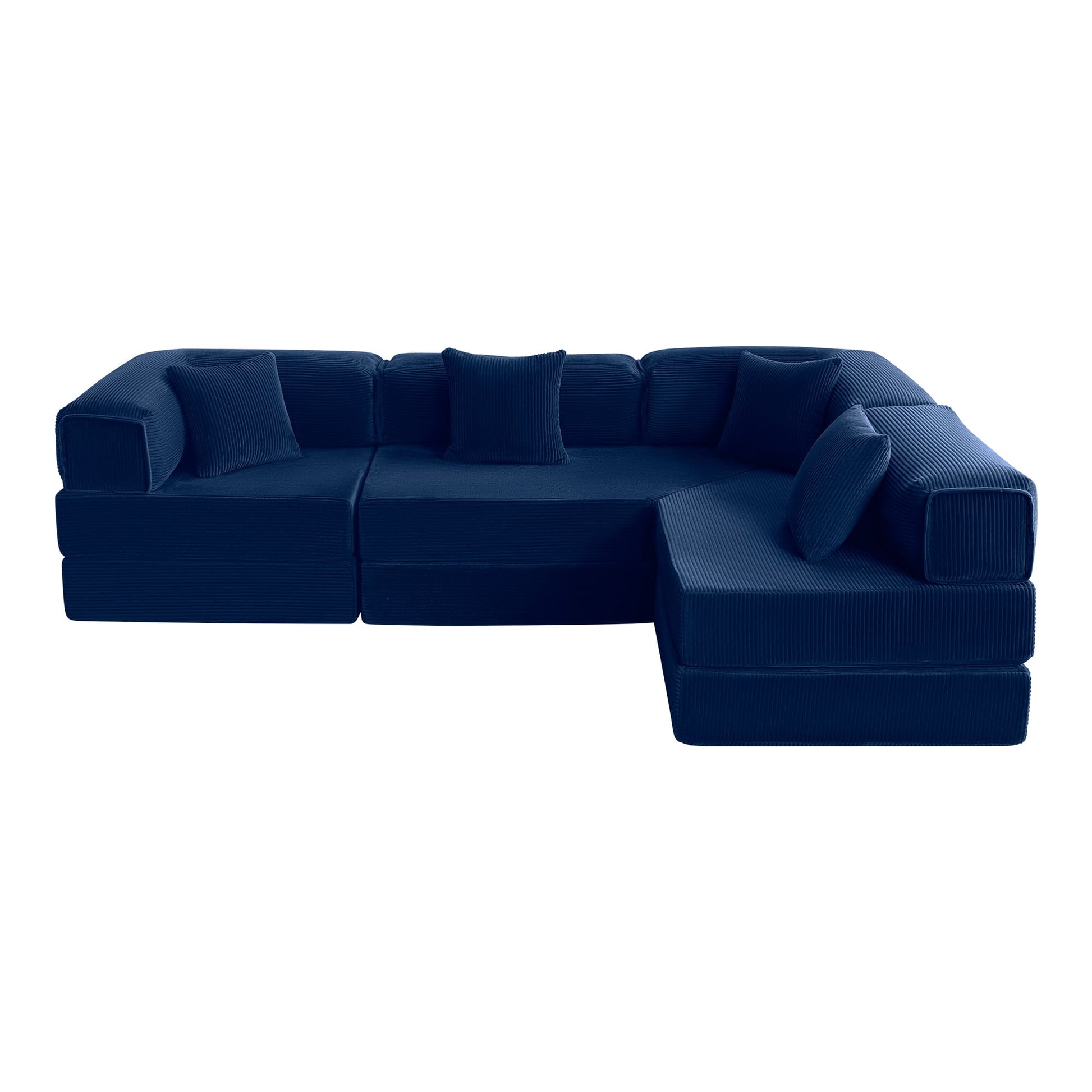 L-Shaped 106.3" W Modular Sectional Sofa Couch