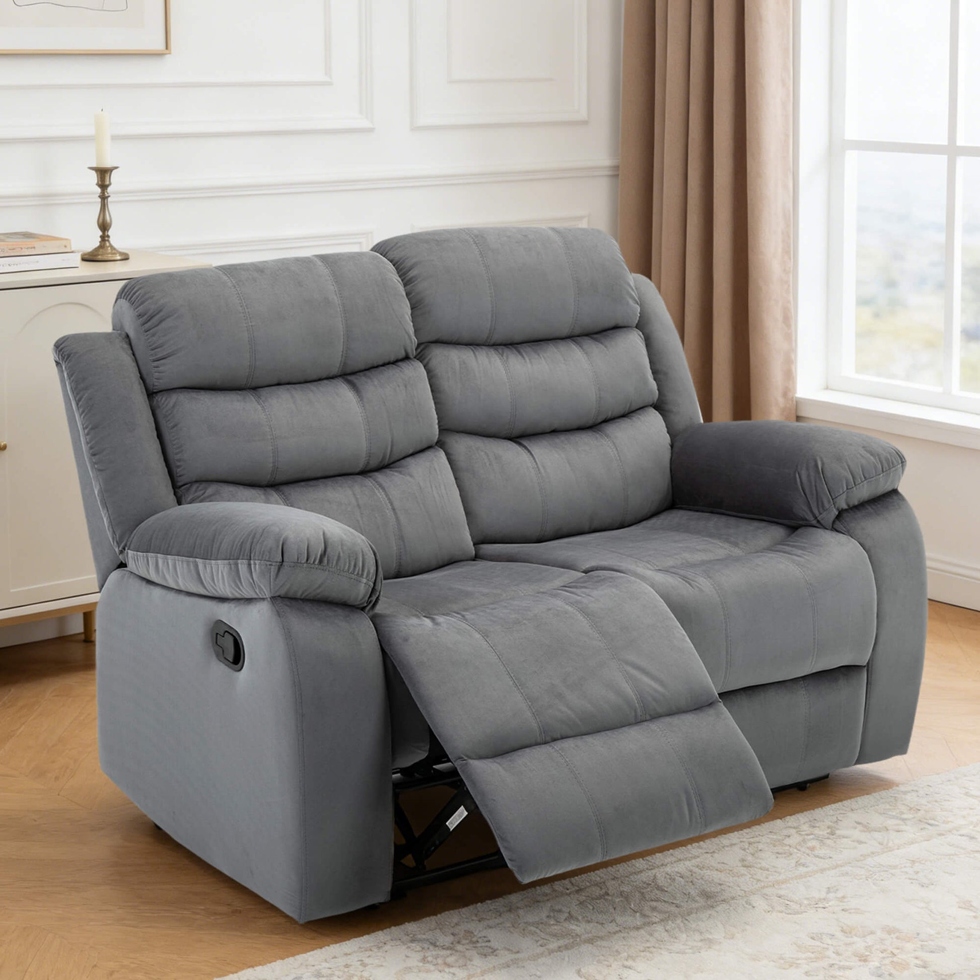Power Reclining Loveseat with USB Port