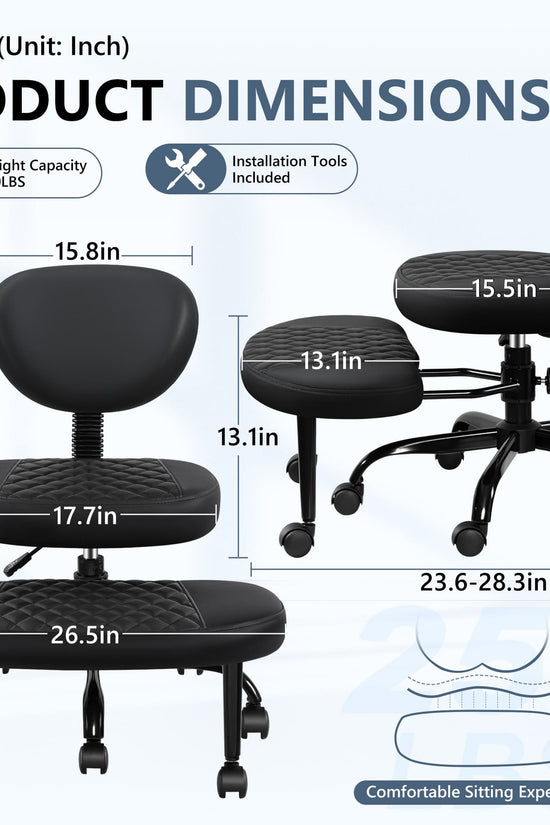Ergonomischer Mesh Active Drehstuhl mit hoher Rückenlehne und verstellbarer Lordosenstütze 988 