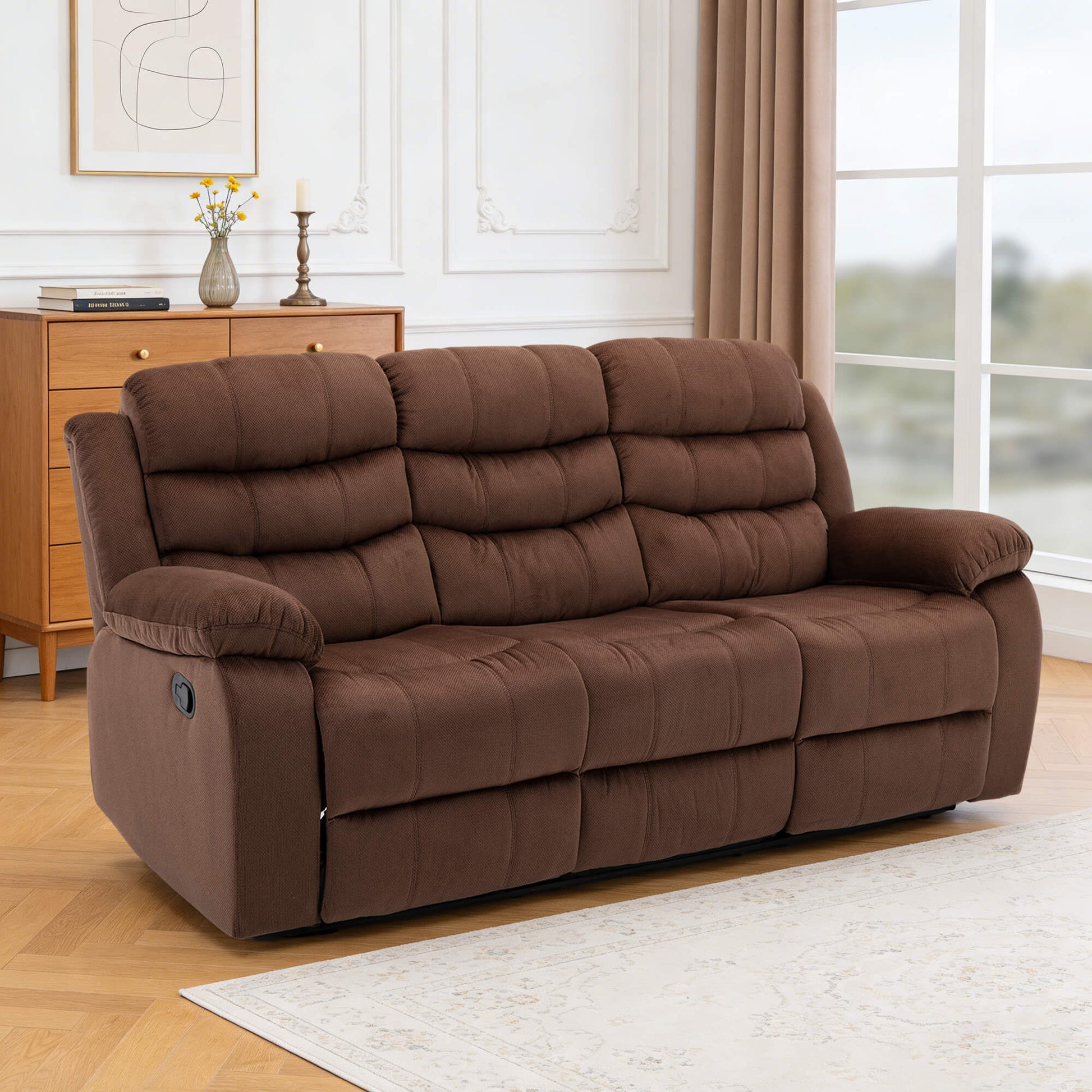 Power Reclining Loveseat with USB Port