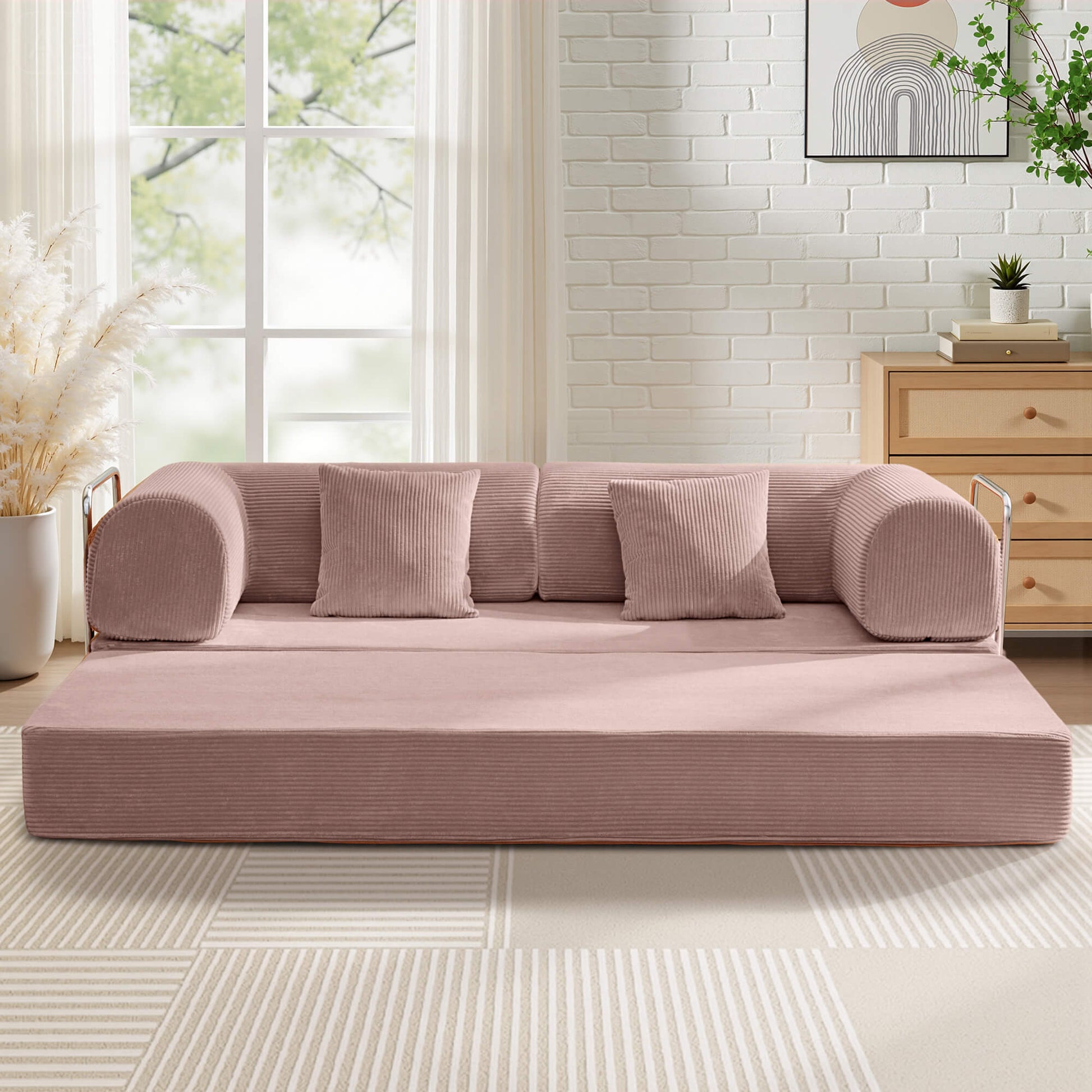 Valentine’s Special-Combination Sofa High Rebound Density Sponge Sofa Couch