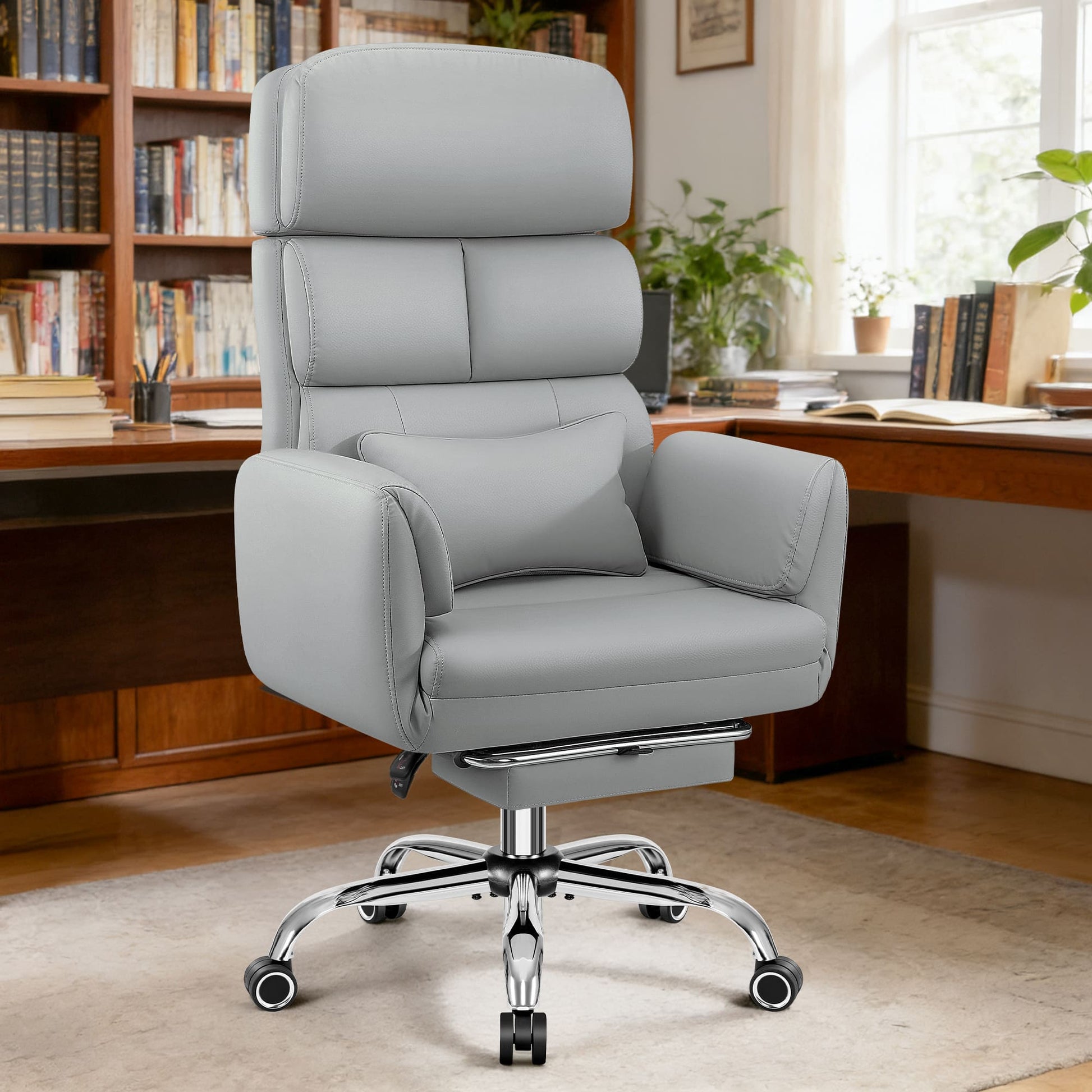 Big and Tall Executive Office Chair with Ergonomic Lumbar Support 6088