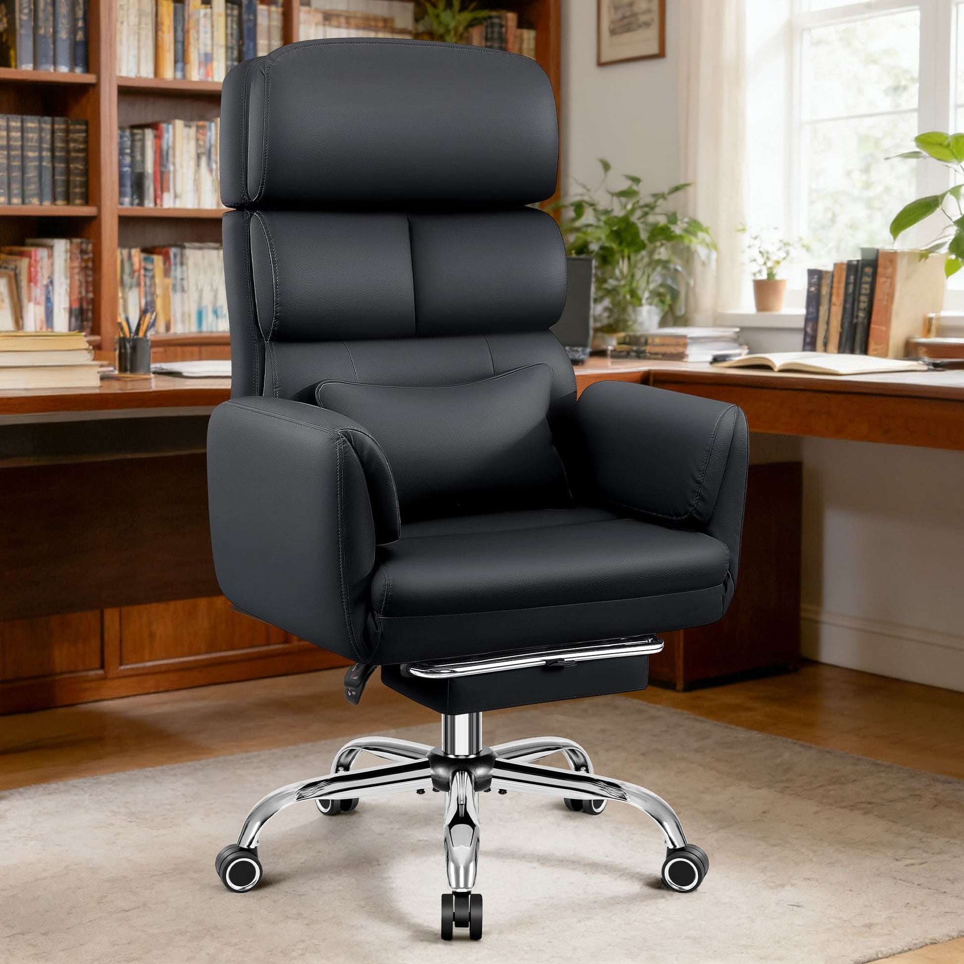 Big and Tall Executive Office Chair with Ergonomic Lumbar Support 6088