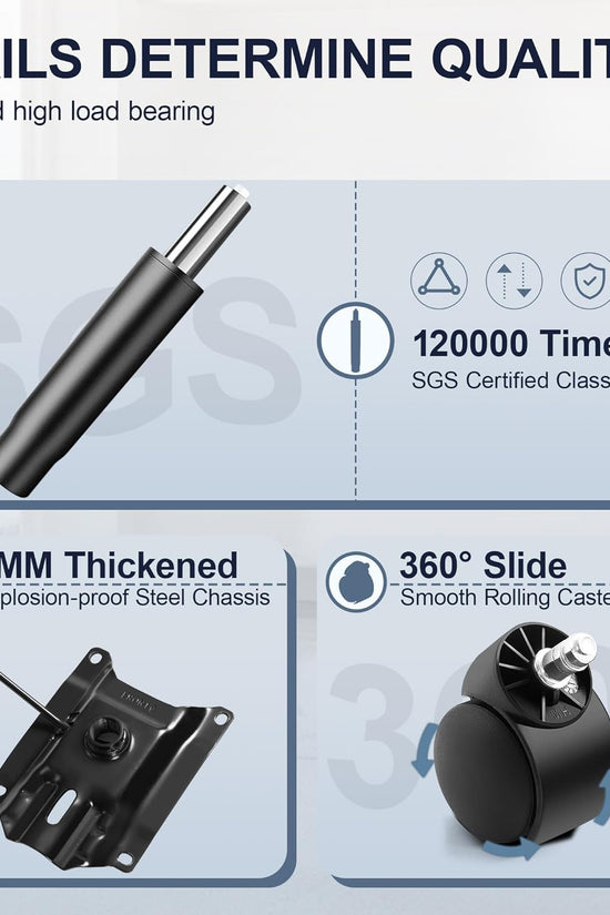 Drafting Chair with Backrest – Adjustable Foot Rest Rolling Stool with Wheels, PU Leather Swivel Stool for Office Spa Studio Lab Counter Salon Home Work Bar Kitchen Shop(Black), Pack of 10