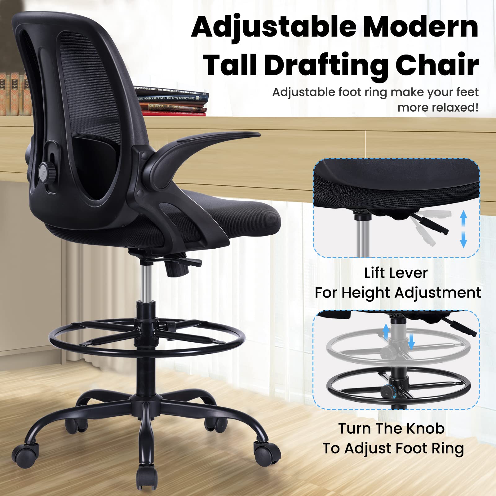 Convert My Office Chair to Drafting Height