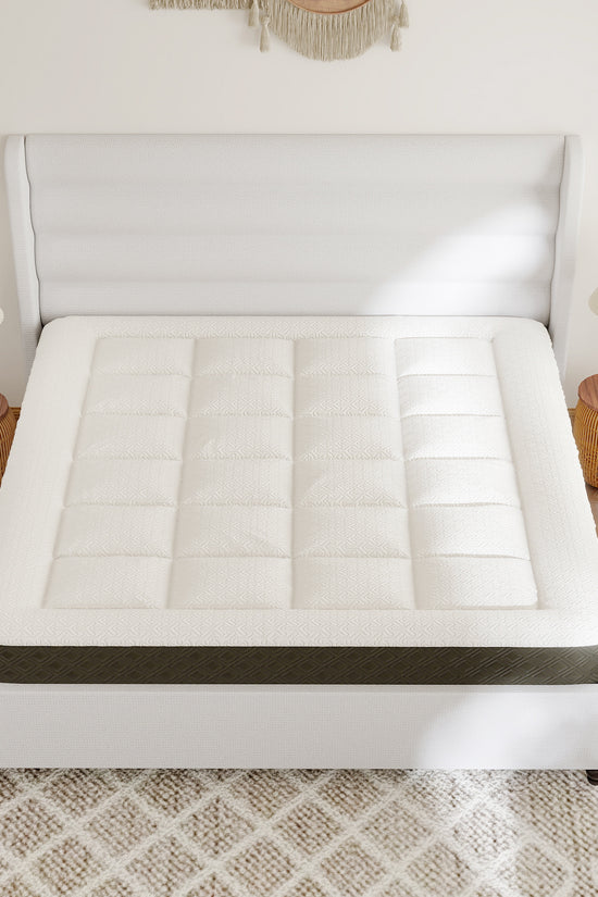 Arlo Solid Wood Bed with Tapered Legs