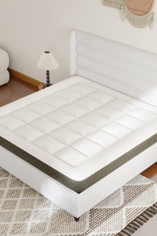 Arlo Solid Wood Bed with Tapered Legs