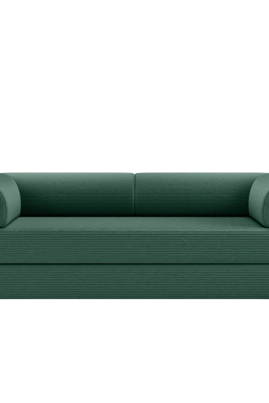 Primyhome Large Green convertible foldable sofa bed