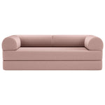 Primyhome Large Pink convertible foldable sofa bed