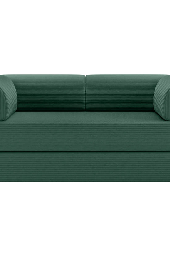 Primyhome mid-size Green convertible foldable sofa bed