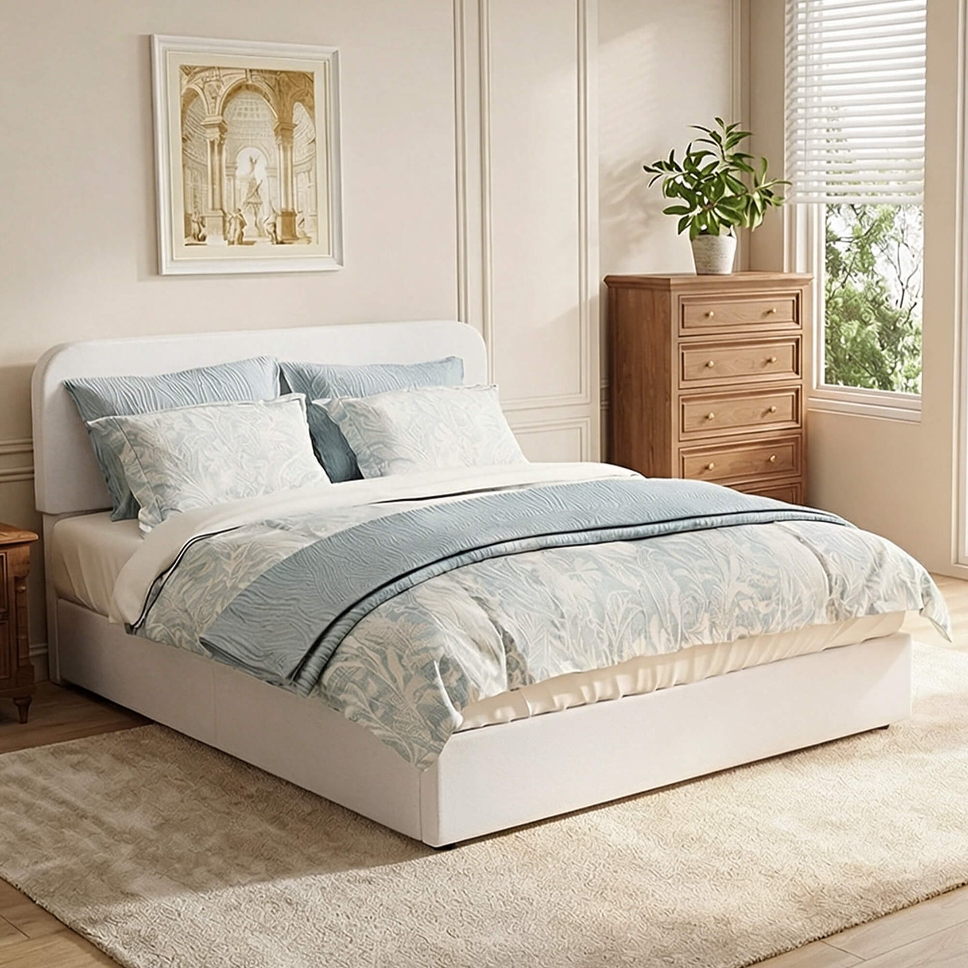 Nuvora Bed with Spacious Storage Drawers