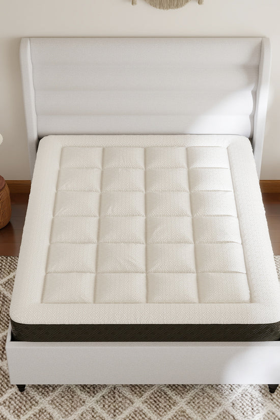 Arlo Solid Wood Bed with Tapered Legs