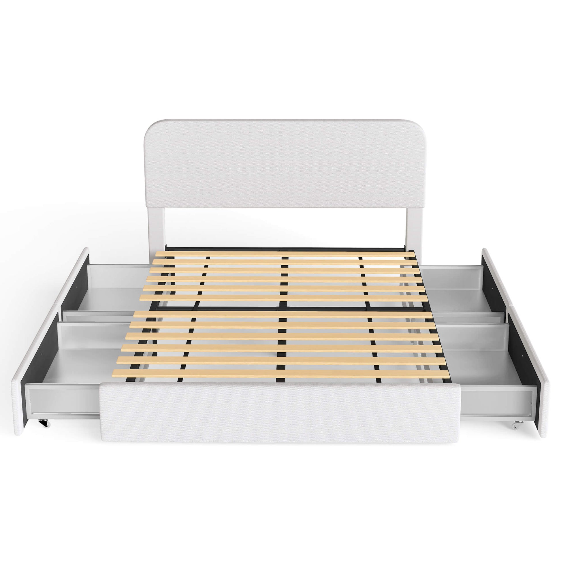 Nuvora Bed with Spacious Storage Drawers