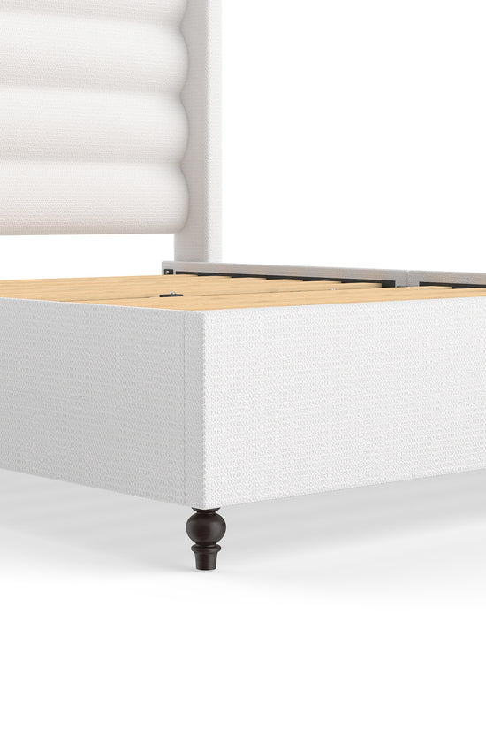 Arlo Solid Wood Bed with Tapered Legs