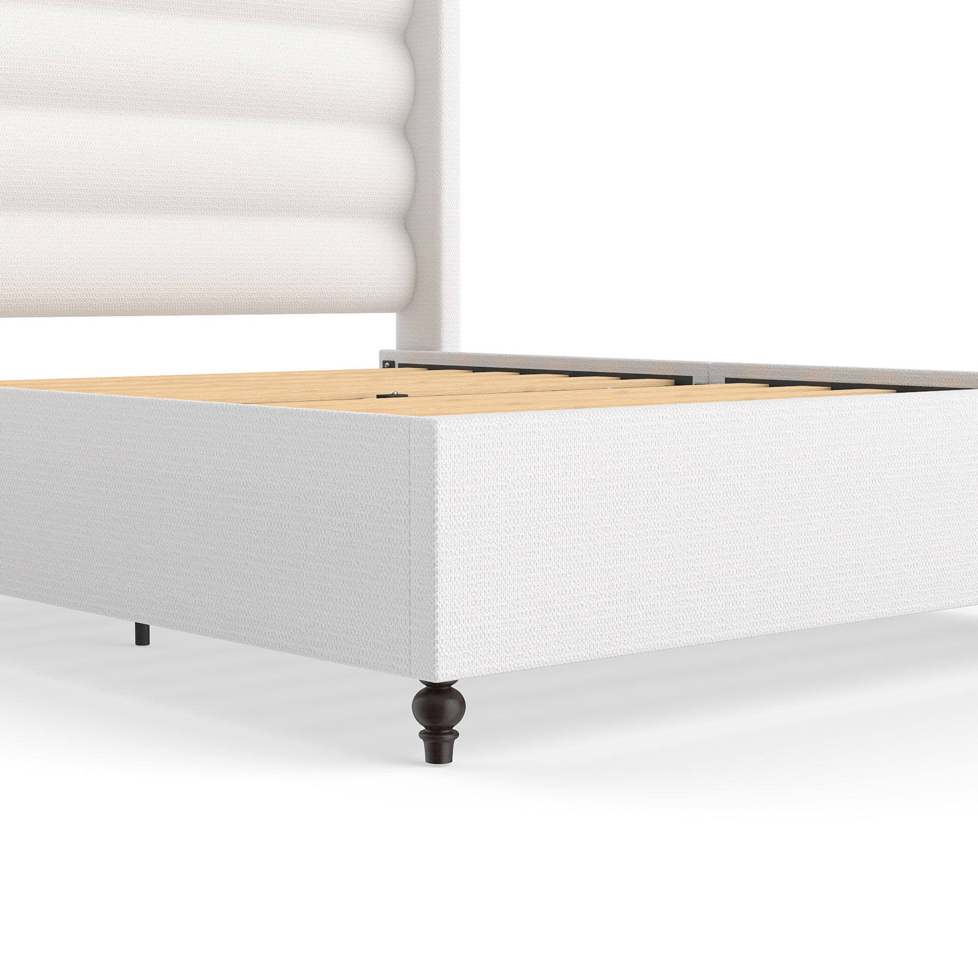 Arlo Solid Wood Bed with Tapered Legs